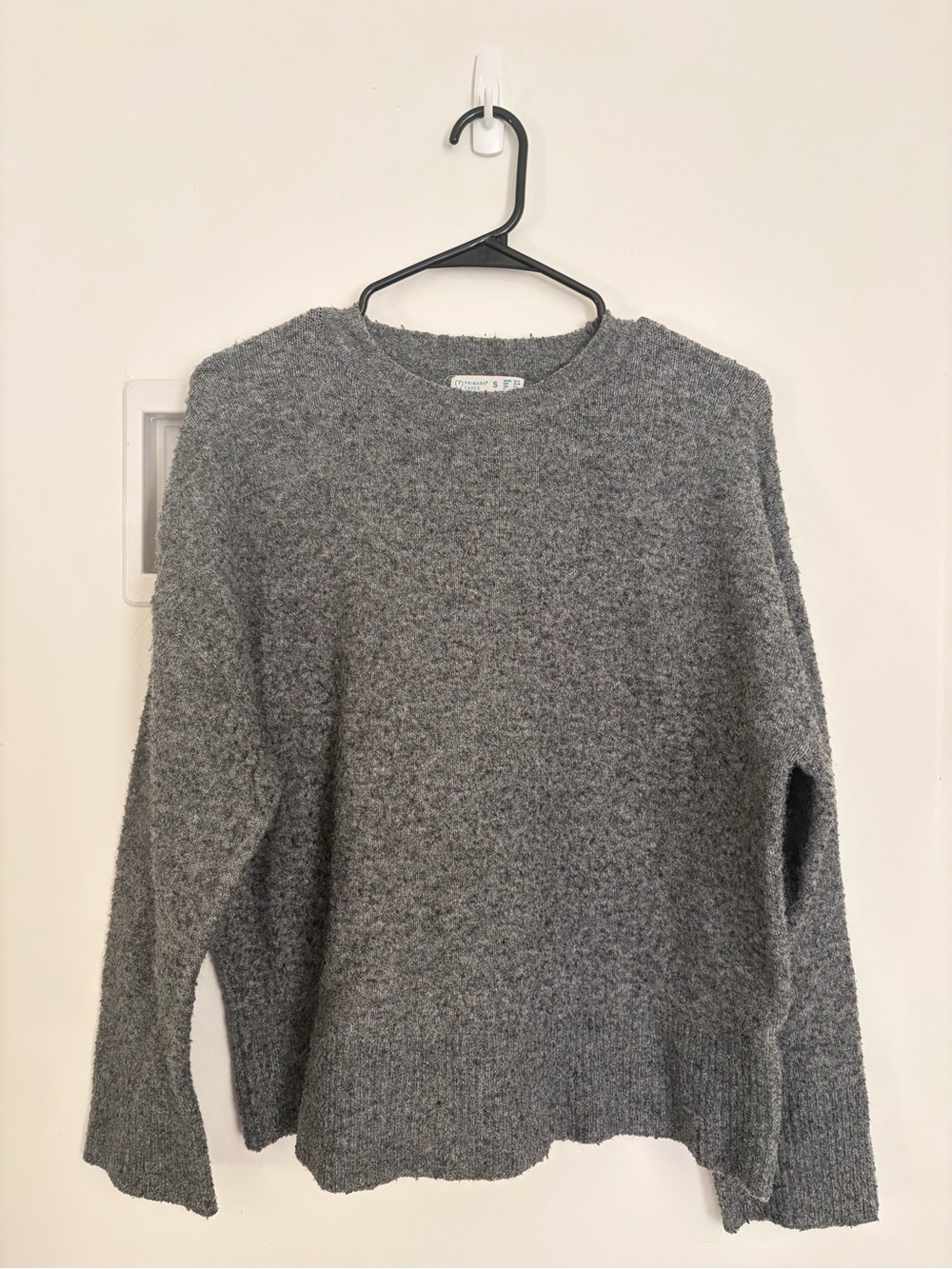 Primark Women’s Heather Gray Crewneck Knit Sweater